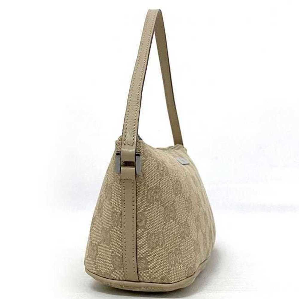 Gucci Accessories Pouch Canvas Tan